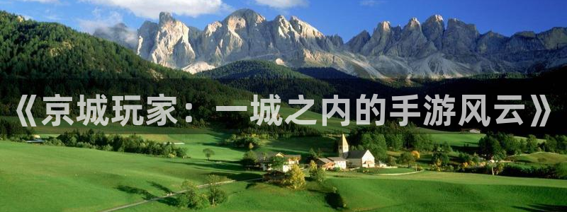 巅峰国际首页：《京城玩家：一城之内的手游风云》